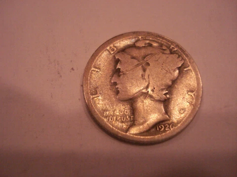 1926-S-MERCURY DIME-F-964 Cover