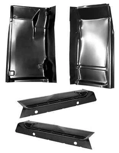 1988-1998 Chevy & GMC C/K Pickup Truck Inner & Outer Cab Floor Pan Section Set - Picture 1 of 5