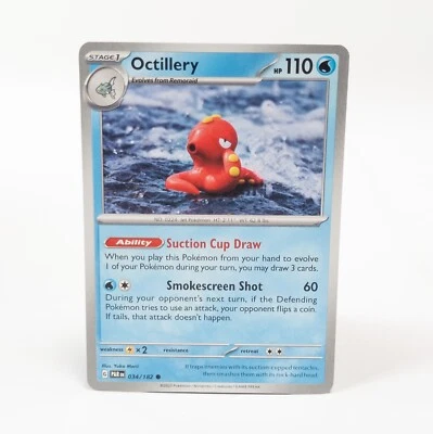 Octillery 034/182 Pokemon SV04: Paradox Rift Common NM - Image 1 of 2