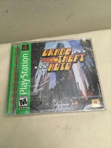 New Grand Theft Auto PlayStation 1 GTA factory sealed 2001 - Picture 1 of 7