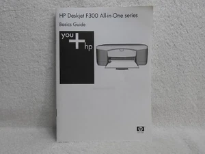 HP Deskjet F300 Printer, Scanner, Copier Basics User Guide Manual, 2006......... - Picture 1 of 6