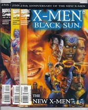 (2000) X-MEN BLACK SUN #1 2 3 4 5 (of 5) CHRIS CLAREMONT! WOLVERINE! STORM!