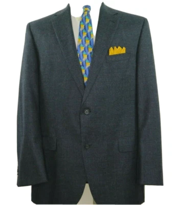 Daniel Cremieux Loro Piana Italy Men Pure Wool Blazer Jacket Sport Coat 44 L EUC - Image 1 of 4