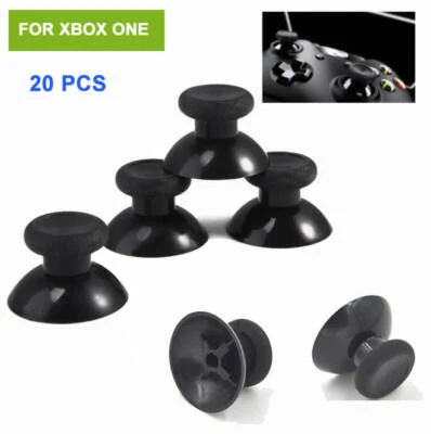 10 Pairs Black Thumbsticks Joysticks Replacements Parts For Xbox one Controller - Image 1 of 4