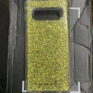 Funda Mate para Samsung Galaxy S10+ PLUS Brillo Polvo de Estrellas Lámina Iridiscente - Imagen 1 de 11