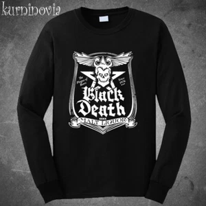 WKRP in CIncinnati Black Death Malt Liquor Black Size S-3XL - Picture 1 of 1