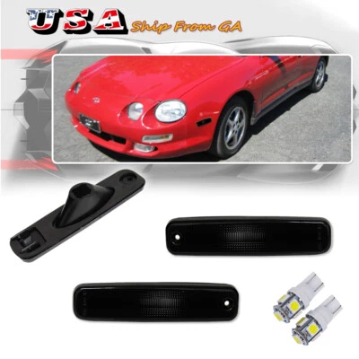 Lâmpada de sinalização LED branca fumaça Toyota Celica 1994-1999 marcador frontal - Imagem 1 de 4