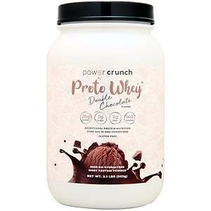 Power Crunch Proto 乳清双巧克力 2.1 磅 — 第 1/1 张图片