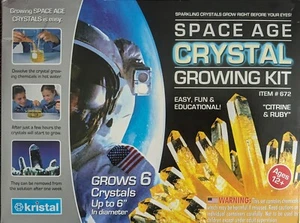 Kids Science - Kristal Space Age Crystal Growing Kit #672  BRAND NEW - Picture 1 of 2