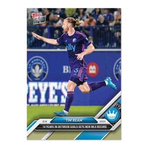 2024 Topps Now MLS 126 TIM REAM CHARLOTTE FC - Picture 1 of 1