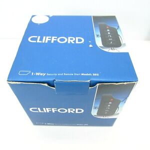 Clifford Car Car Alarm with Remote Starts Systems in Consumer