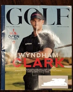 Golf Magazine June 2024 Wyndham Clark Cover US Open Preview - Imagen 1 de 1