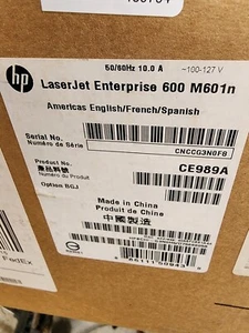 NEU IM KARTON HP LaserJet 600 M601 CE989A - Bild 1 von 3
