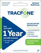 TracFone TOP-UP 1 Yr Service 400 Min/ 400Text / 400Data Double Minutes DMFL
