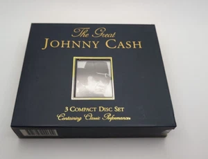 Johnny Cash – The Great Johnny Cash 3 x CD Compilation Box Set Country - Picture 1 of 12