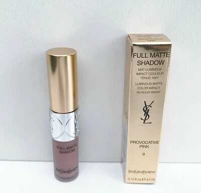 YSL Full Matte Shadow Luminous Matte Liquid Eyeshadow, #9 Provocative Pink, BNIB - Image 1 of 4