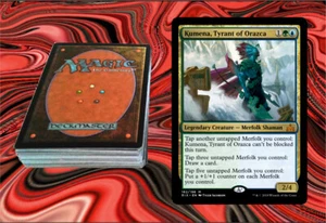 KUMENA - EDH COMMANDER DECK Magic the Gathering MTG 100 cards - MERFOLK - Picture 1 of 8