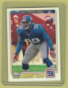 2001 Topps Chrome Football Refractor Jessie Armstead Giants #388/999 - Picture 1 of 1