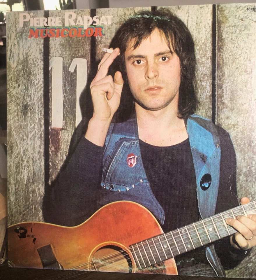 PIERRE RAPSAT "MUSICOLOR" SUPER RARE ACID FOLK ORIGINAL! - Image 1 of 3