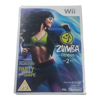 Zumba Fitness 2 Nintendo Wii New Sealed Exercise Fitness Majesco - Image 1 of 2
