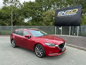 2019 69 REG MAZDA 6 SPORT NAV+ SKYACTIV-G 165 5 DOOR ESTATE RED PETROL EURO 6 - Picture 1 of 22