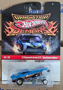 HOT WHEELS DSTRIP DEMONS ‘77 PLYMOUTH ARROW F/C - Picture 1 of 2