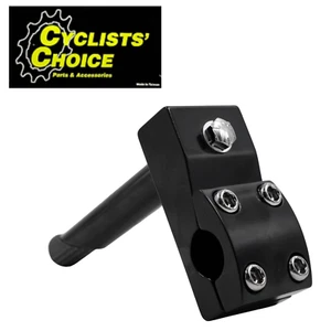 Cyclist's Choice HS-413 Threaded Quill Top Load BMX Bike Stem Black 21.1mm - Picture 1 of 2