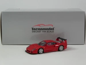 Tecnomodel Ferrari F40 LM rot silber Räder Pressversion 1996 1/64 TM64-01A - Bild 1 von 5