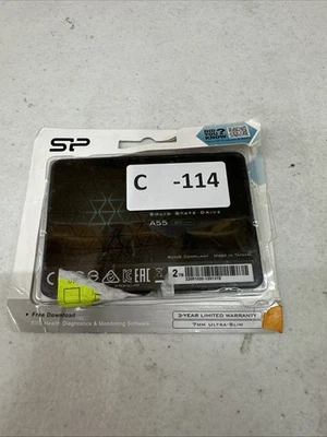 Silicon Power 2.5" 7 mm A55 2TB SSD 3D NAND SLC Cache Performance Boost SATA III - Image 1 of 2