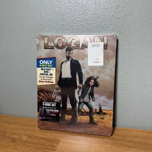 Logan (Blu-Ray) New Sealed Best Buy Exclusive NOIR Steelbook Marvel - Picture 1 of 4