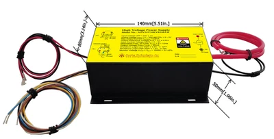 AHV24V30KVR5MAW High Voltage DC-DC Power Supply 24VDC Input 30KV 0.5mA Output - Image 1 of 2