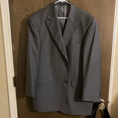 Blazer Abrigo Deportivo 46R Gris Zanetti Elements Usado en Excelente Condición Estilo En Italia Foto 1 de 4