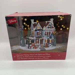 Costco Disney Animated Holiday House with Lights and Music New SEALED - Picture 1 of 5
