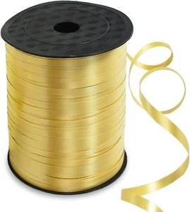 TONIFUL 500 Yards Gold Kräuselband Ballon Schnur für Geschenkverpackung & Handwerk - Bild 1 von 5