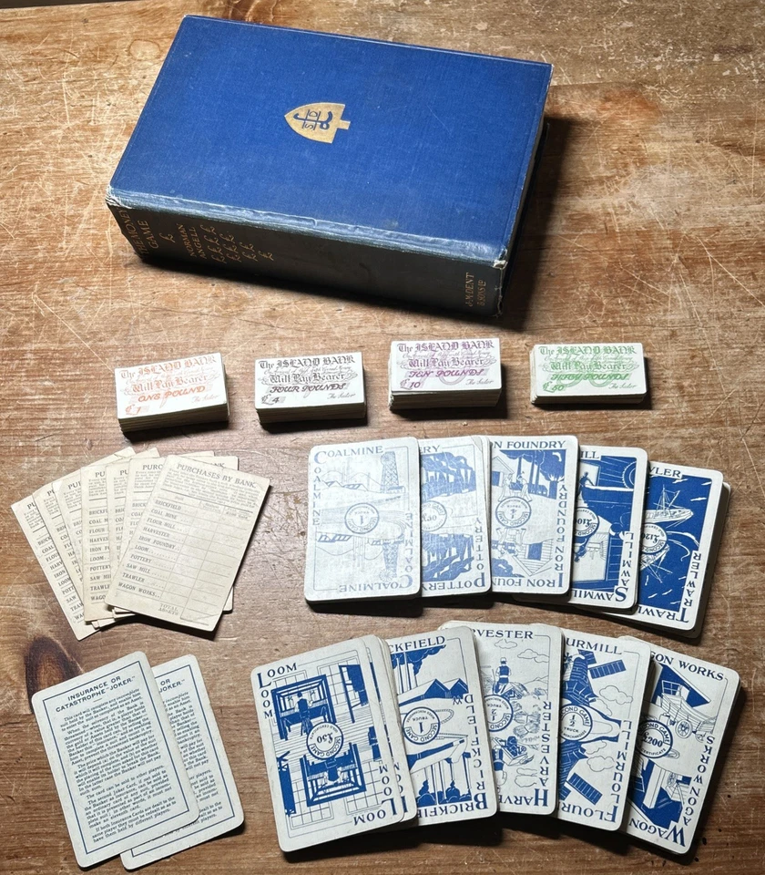Norman Angell The Money Game 1928 First Edition Game & Book J M Dent & Sons - Image 1 of 4