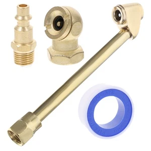 Air Pumping Nozzle Set Compressor Accessories Kit Tire Adapter Chuck - Bild 1 von 12