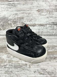 Toddler Nike Blazer Mid '77 Black Sneakers Sz 5C Athletic - Picture 1 of 13