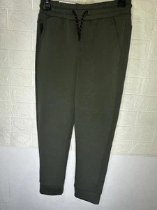 Members Mark Boys My Favorite Jogger Sweatpants, Olive Size L 10/12 - Picture 1 of 3