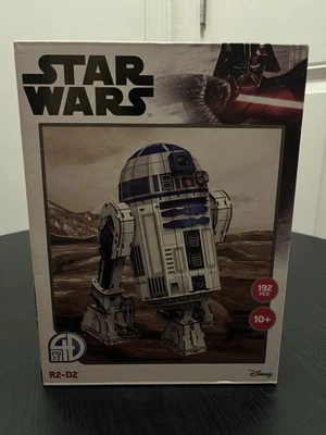 Nuevo Kit de rompecabezas modelo 3D Star Wars R2-D2 sellado 192 piezas paisaje urbano 4D Foto 1 de 4