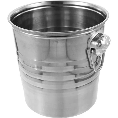  Secchiello per cubetti di ghiaccio in acciaio inossidabile addensato Utilizzare - Immagine 1 di 4