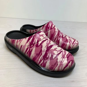 OOFOS OOcloog Recuperación Zuecos Sin Cordones Mulas Zapatos Cómodos Hombres 7 Mujeres 9 Camuflados - Imagen 1 de 9