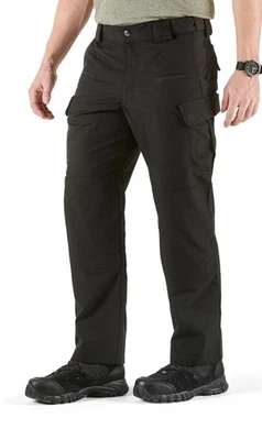 Pantalones cargo 5.11 tácticos Stryke para hombre Flex-tac negros Ripstop 74369 Foto 1 de 4