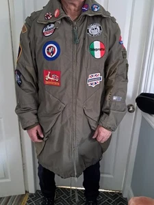 Diesel MOD Parka with patches XL - Picture 1 of 5
