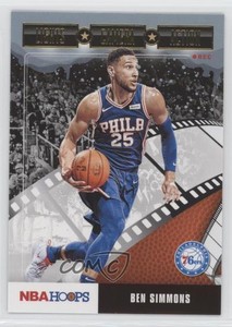 2019-20 Panini NBA Hoops Lights Camera Action Winter Ben Simmons #6