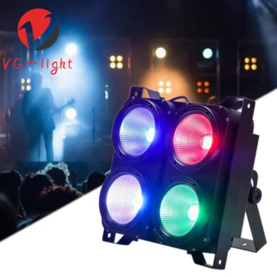 DJ Lights COB LED Blinder Light 4x100W RGBW 4in1 4Eye Blinder Disco Stage Light - Image 1 of 4