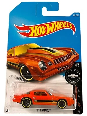 Hot Wheels Camaro Fifty ‘81 Camaro, 361/365 Orange - Image 1 of 3