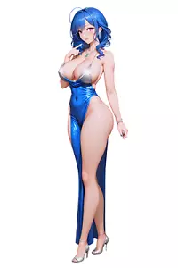 St Louis Azur Lane Waifu Anime Sticker 6" Car Decal Weatherproof - Picture 1 of 1