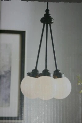 allen and roth Webner 3-Light Bronze Modern/Contemporary Chandelier  CH17-3BZ - Image 1 of 3