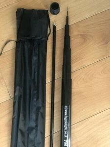 7M Flagpole Set, 7M Telescopic Pole, Ground Stake & Storage Bag - Picture 1 of 1