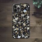 Star Pattern Gold Silver   Case For Iphone 14 13 12 11 Pro Max Se Xs Xr X 7 8